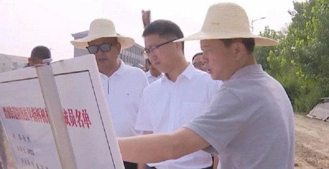 冷亮调研督导北民湖突出生态环境问题整改工作