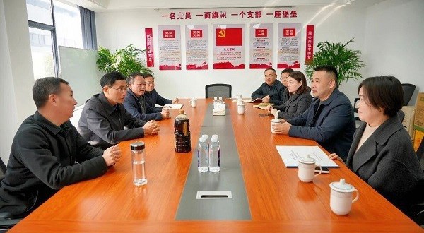 王启武调研部分重点企业生产建设情况