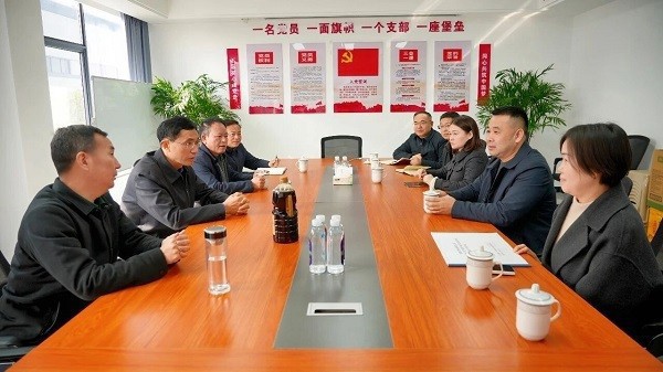 王启武调研部分重点企业生产建设情况