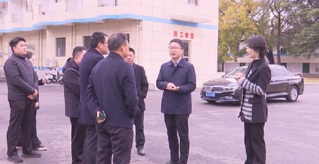 冷亮调研园区重点企业