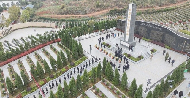 英烈忠魂“归队”！澧县零散烈士墓集中迁葬入园