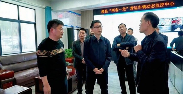 冷亮带队督导安全生产暨高标准农田建设工作