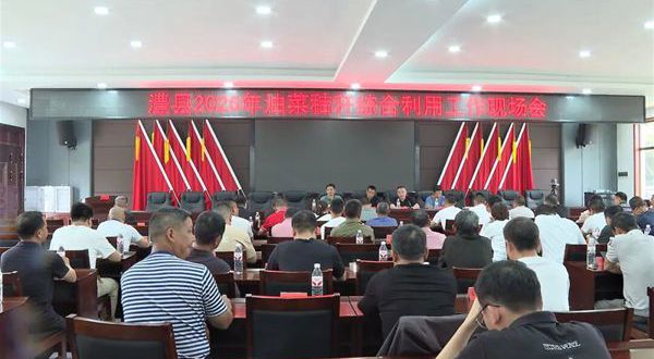 澧县2026年油菜秸秆综合利用工作现场会召开