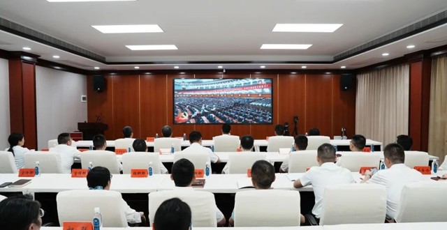 澧县集中收听收看庆祝中国共产党成立105周年大会盛况