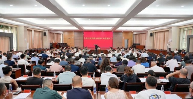 全县半年度经济形势分析会暨产业发展大会召开